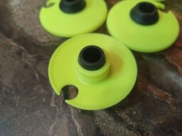 NÁHRADNÝ UNIVERZÁLNY KRÚŽOK NA PALICE ALPINE YELLOW 50mm